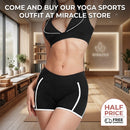 Nude-feel Yoga Wear Womens Workout Outfit Set Miracle Store