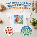 Adventure Bike Baby T-Shirt — Cute Cartoon Kids Cycling Print Printify