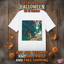 T-Shirt — Whimsical Forest Bunny Illustration Printify